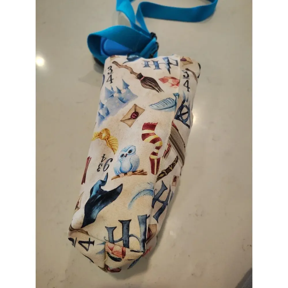 HARRY POTTER WATER BOTTLE AND BOWL DOG PET travel TOTE